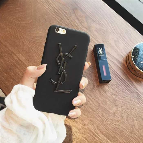 メンズ向け YSL iPhoneケース ブラック イブサンローラン iphoneケース