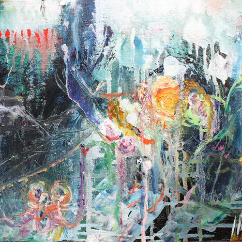 梅雨の花 絵画 i.satomi 通販 169469｜Creema(クリーマ)