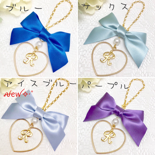 カラーとイニシャルが選べる！オリジナルイニシャルチャーム