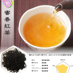 台湾茶 茶器 茶葉 本格おすすめ入門セット（登頂烏龍茶、ジャスミン茶、蜜香紅茶、東方美人茶、文山包種茶）中国茶 8枚目の画像