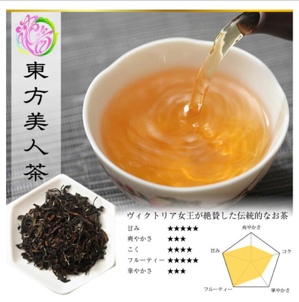 最高級 台湾茶ギフトセット　（凍頂烏龍茶、東方美人茶、文山包種茶）中国茶 3枚目の画像