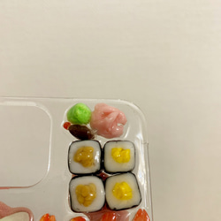 お寿司のスマホケース 　お好きなネタでオリジナルケース作ります 4枚目の画像