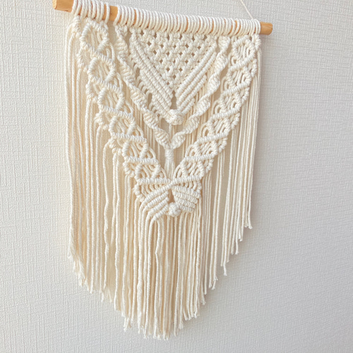 送料無料】マクラメタペストリー No.11 タペストリー・壁掛け マクラメ