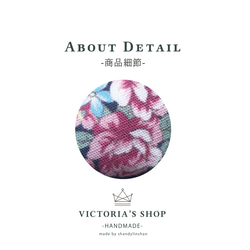 繁花/棉質澎澎蝴蝶結髮夾/Victoria.s.shop 第2張的照片