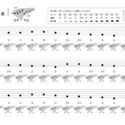 My楽器をつくる工作キット（オカリナ12音階 ）小学生のプレゼントに楽器体験キット ※図柄で吹ける楽譜集付き 12枚目の画像