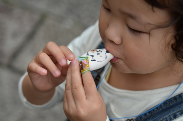 ミニセラリーナ6音 動物柄（三毛ねこ）子供の指先能力向上やプレゼントに♪ 1枚目の画像