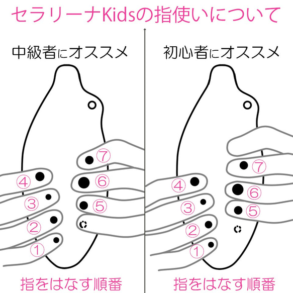 オカリナより吹きやすい♪子供でも吹ける楽器工作キット（セラリーナKids８音階）親子のコミュニケーションツール 10枚目の画像