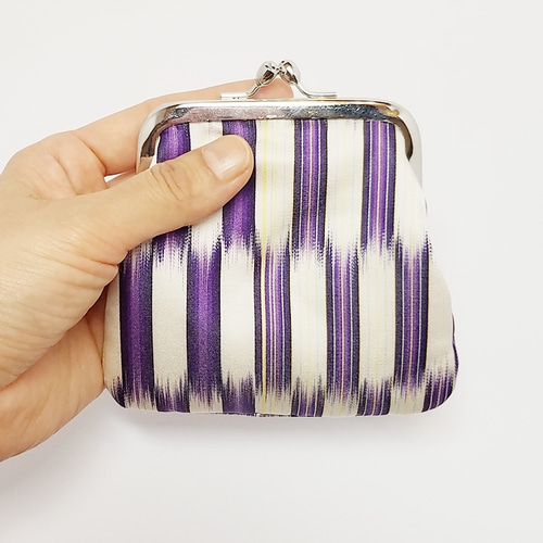 送料無料】正絹四角がま口 小さめがま口 小銭入れ 小銭入れ・コイン