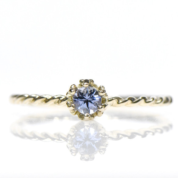 k10 タンザナイトリング K10タスクリング タンザナイト | Nando Jewelry