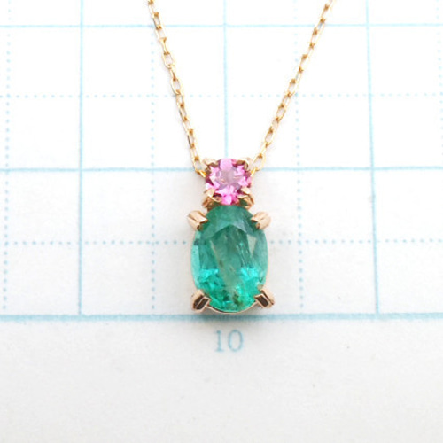 エメラルド　K10ペンダントトップ K10 エメラルド ペンダントトップ CJ027CIBSN | iichi 日々の