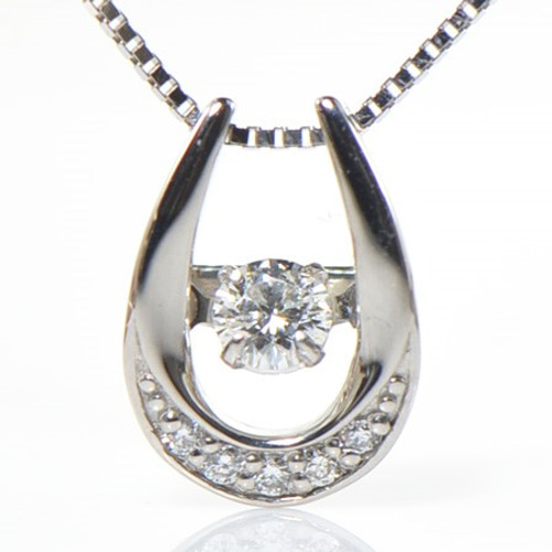 専用 Pt900 ダイヤモンド ダンシング ペンダントトップ PT 900 ダンシングダイヤモンドペンダントトップ