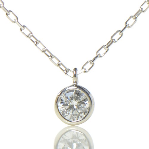 プラチナ ダイヤモンド ペンダント Pt YK-BA095CI