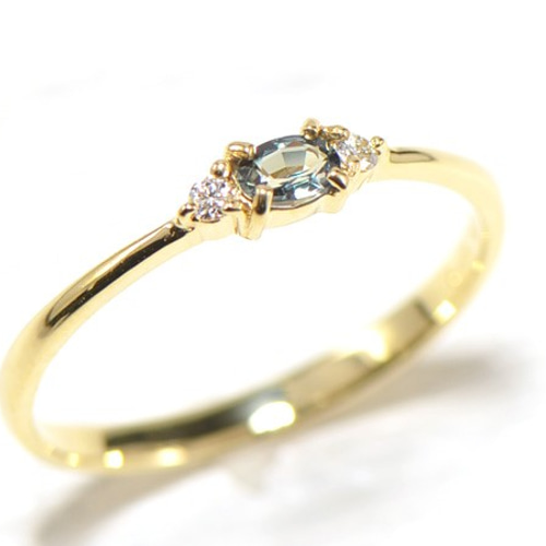 k18 プラチナ　リング 楽天市場】k18 バゲットカット ダイヤモンド リング 指輪 0.17ct