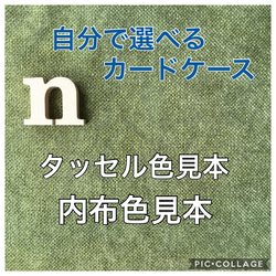 自分で選べるカードケース★カスタマイズ★通帳★母子手帳★お薬手帳 1枚目の画像