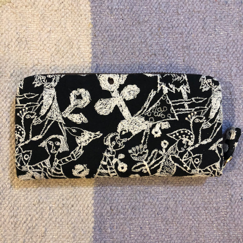 ミナペルホネン neighborhood◆ハンドメイド長財布 ミナペルホネン neighborhood長財布(ラスト一点)@あ2 長財布