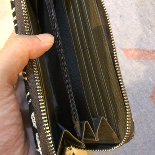 ミナペルホネン neighborhood長財布(ラスト一点)@あ2 長財布