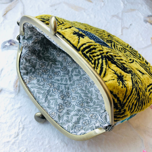 ミナペルホネン ハギレがま口ポーチ ポーチ luckychiner 通販 11136593