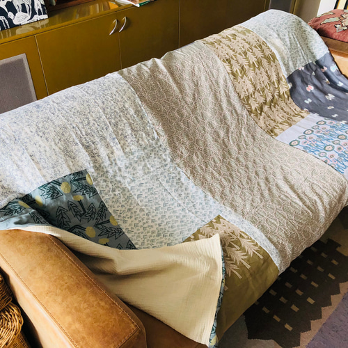 ミナペルホネン ハギレブランケット／ソファーカバー その他インテリア