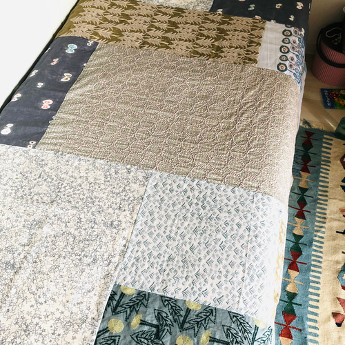 ミナペルホネン ハギレブランケット／ソファーカバー その他インテリア