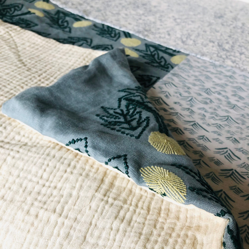 ミナペルホネン ハギレブランケット／ソファーカバー その他インテリア