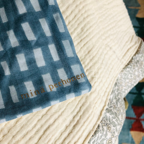 ミナペルホネン ハギレブランケット／ソファーカバー その他インテリア