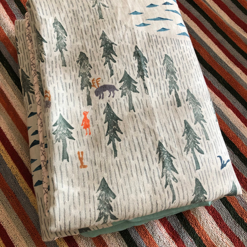 ミナペルホネン ハギレブランケット／ソファーカバー 壁掛けラック