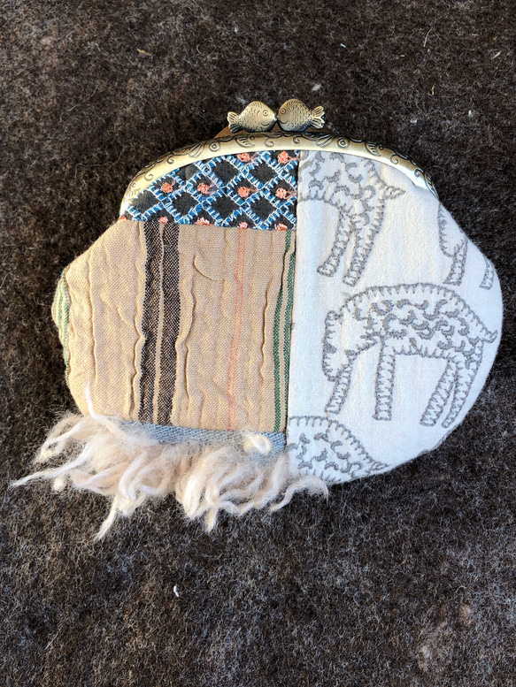 ミナペルホネン がま口ポーチ がま口 luckychiner 通販 8563718