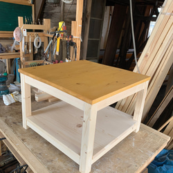 鳥籠のケージ台/ローテーブル/サイドテーブル 7枚目の画像