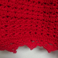 鉤編みのショートプルオーバー 3枚目の画像