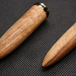 木軸万年筆 ◆ 紅楠（クスノキ） ◆ バランス型 ◆ 太軸 ◆ Camphor Laurel 3枚目の画像