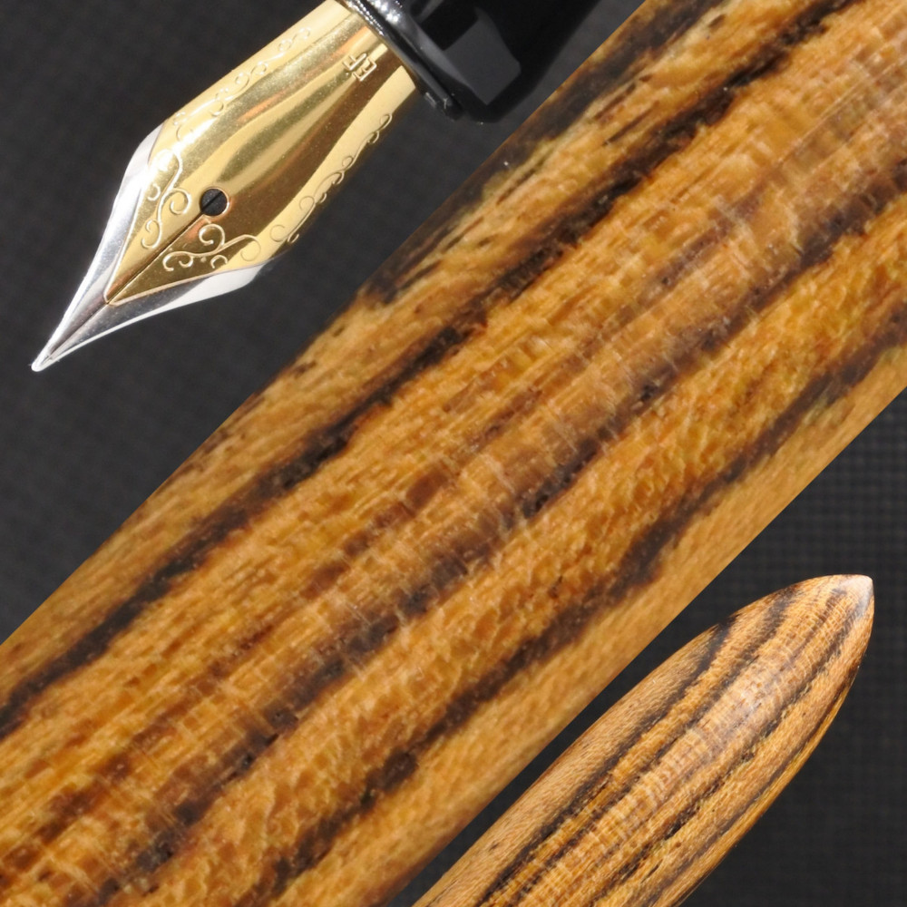 木軸万年筆 ◇ リオグランデパリサンダー（ボコテ）