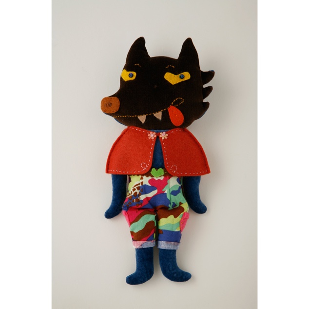 赤ずきんちゃんにloveなオオカミのレッドくん ぬいぐるみ WooHA!! NUKI