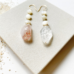 Lepidocrocite swing earrings 3枚目の画像