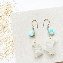 Like seagrass earrings 1枚目の画像