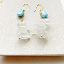 Like seagrass earrings 3枚目の画像