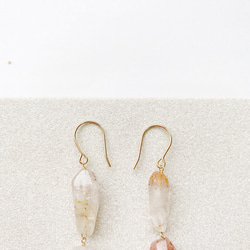 Lepidocrocite tumble earrings 3枚目の画像