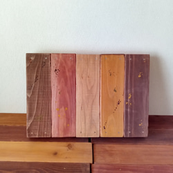 【オーダー看板製作】クラシック木製看板 30cm×44cm mix2 / 自然塗装 4枚目の画像