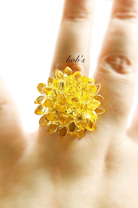【popular】yellow ring 4枚目の画像