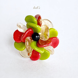 flower ring*multicolored 2枚目の画像