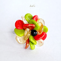 flower ring*multicolored 1枚目の画像
