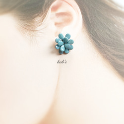 flower pierce/earring＊モンタナアラバスター 2枚目の画像
