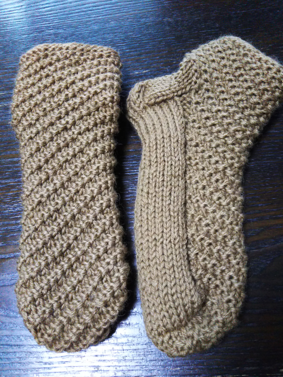 手編み靴下 3枚目の画像