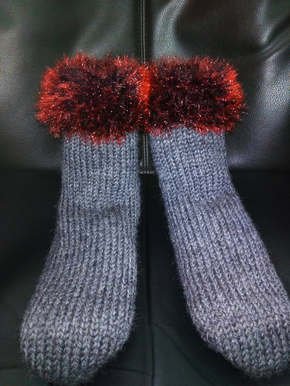 手編み靴下(ルームソックス） 靴下 coco 通販 6721565｜Creema(クリーマ)