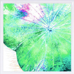 [SAKI考案] [鮮やかなデジタルイメージプリント(20cmx20cm)Green1] 6枚目の画像