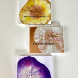 【一点もの】【再販1】オシャレでユニークな蓮の葉ハッピーアート: The beauty of lotus leaf. 2枚目の画像