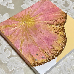 【一点もの】オシャレでユニークな蓮の葉ハッピーアート: The Beauty of Lotus Leaf 8枚目の画像