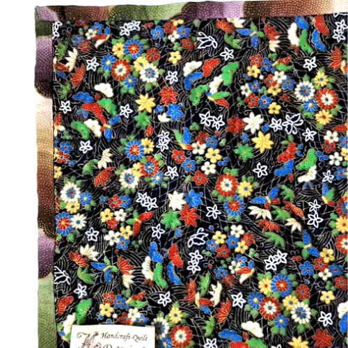パッチワークタペストリー お正月ハンドメイド キルト