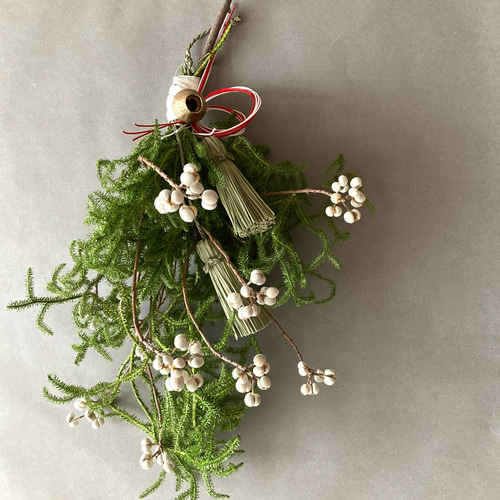 正月飾り2022 お正月飾り 2022 新作 (ナンキンハゼ&ハイカヅラ) しめ縄・しめ飾り