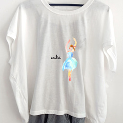 レッスン着【くるみわり人形より】 ABCバレリーナ-Tシャツ - Ballerina - A to Z - ★名前入可 3枚目の画像