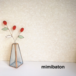 mimibaton ＊ステンドグラスフラワー＊ その他インテリア雑貨